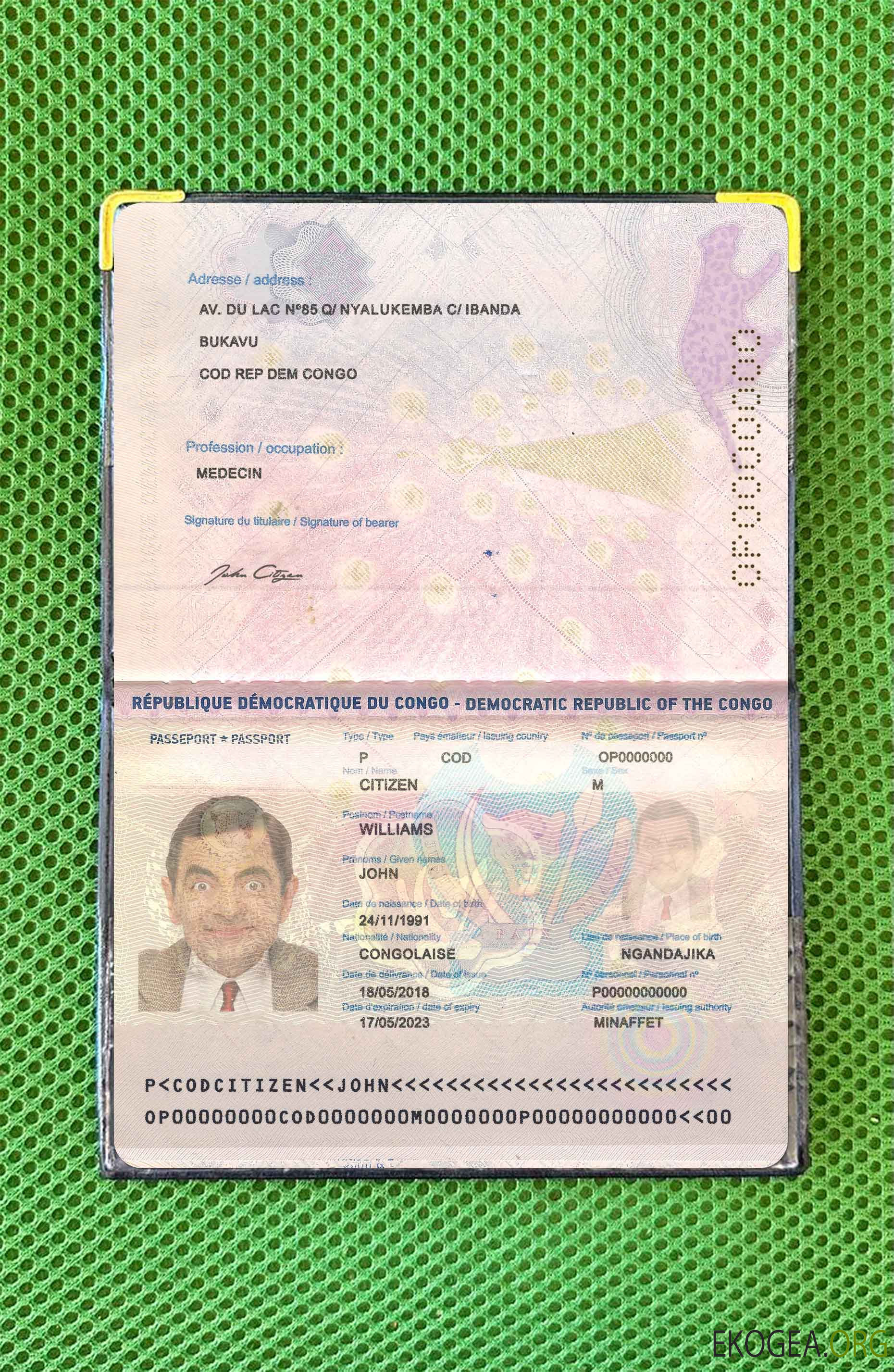 Aperçu photo du Congo Pass (2015 présent)